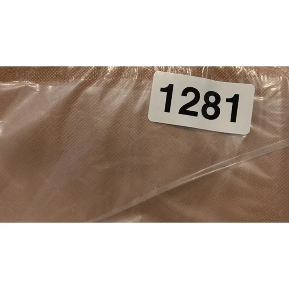 Moroccanoil Brown Faux Leather Cosmetic Bag Zippered Pouch‎ Makeup Organizer - Picture 7 of 8